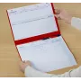 BOI Dokutech carpeta de pacientes Professional-Line DIN A4 horizontal rojo