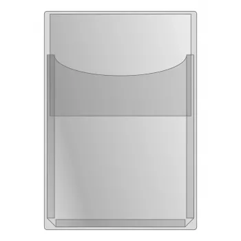 Eichner 10 fundas de documentos autoadhesivas transparentes A4