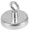 Eichner ganchos magnéticos plateados, metal Ø 3,6 x 1,7 cm, 5 uds.