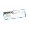 Eichner bolsillos para etiquetas, azul, 22,0 x 10,5 cm, 10 uds.