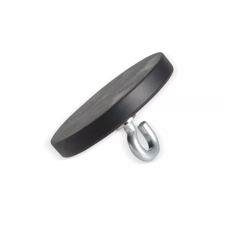 Eichner Ganchos magnéticos negros, metal Ø 4,3 x 6,0 cm, 5 uds.