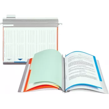 Eichner Carpeta de personal Type 3 plástico gris