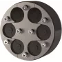 Hauff-Technik HRD 125-SG-6/6-31 sistema de entrada de cables para 6 cables