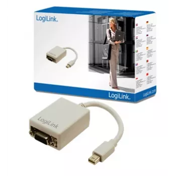 2DIRECT LogiLink cable adaptador DisplayPort a HDMI 9 cm, 4K, activo