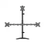 LOGILINK soporte para tres monitores de 17-32 pulgadas, máx. 10 kg por brazo