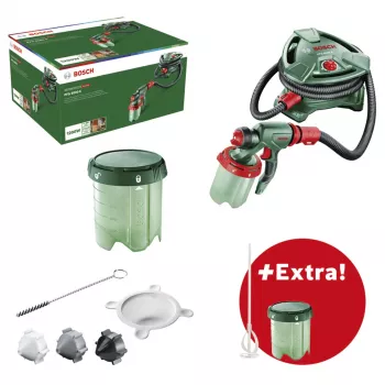 Bosch PFS 5000 E Pistola pulverizadora de pintura 1200 W Caudal 500 ml/min + varilla agitadora (0.603.207.202)