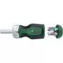 Bosch 1600A032UY Destornillador de carraca con 12 puntas (25 mm) acero S2, hexágono de 1/4