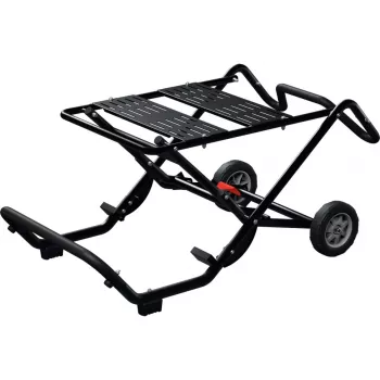 Bosch GTA50W Mesa de transporte y trabajo (Negro, para sierras de mesa Bosch)