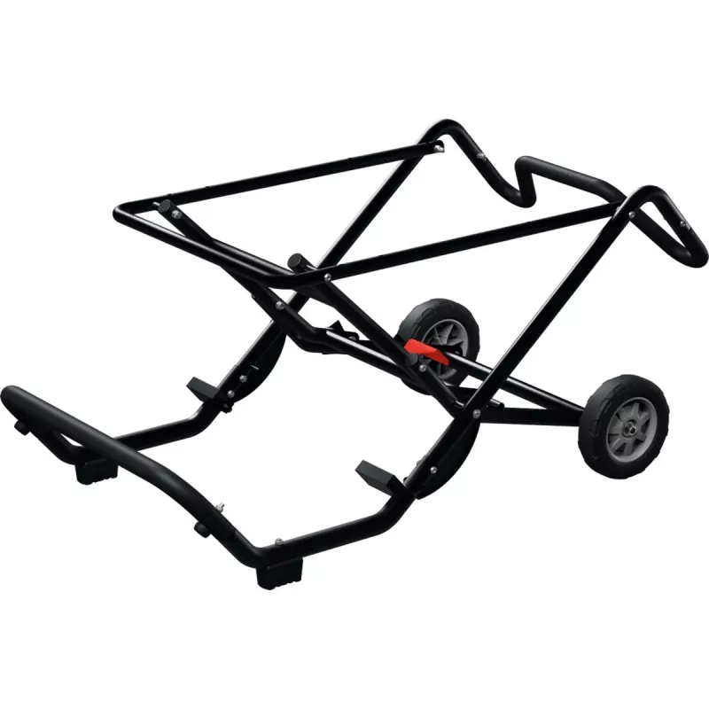 Bosch GTA50W Mesa de transporte y trabajo (Negro, para sierras de mesa Bosch)