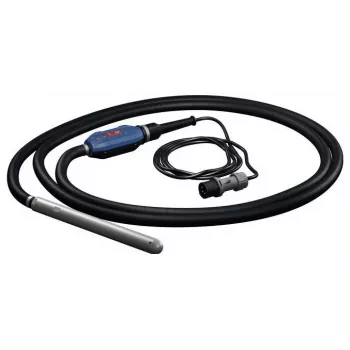 BOSCH POWERTOOLS PRO GDI38-500 Vibrador de hormigón (Negro/Azul, cabezal vibrador de 38 mm)