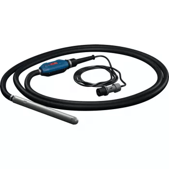 BOSCH POWERTOOLS PRO GDI38-500 Vibrador de hormigón (Negro/Azul, cabezal vibrador de 38 mm)