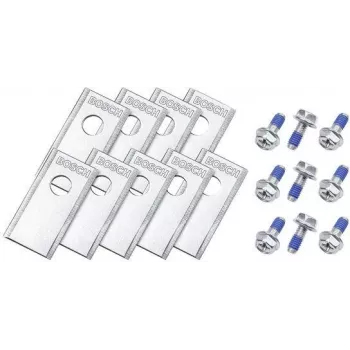 Bosch VISIMOW18V Set de cuchillas de repuesto (3 cuchillas) - Accesorio original para cortacésped a batería