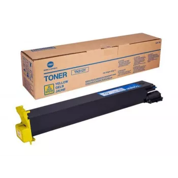 Konica Minolta TN-312Y Tóner original amarillo (12.000 páginas)
