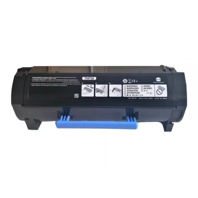 Konica Minolta TNP58 cartucho de tóner original negro 15000 páginas