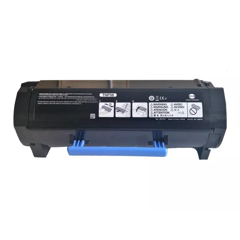 Konica Minolta TNP58 cartucho de tóner original negro 15000 páginas
