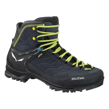 SALEWA Hombre MS Rapace GTX Zapato de aproximación - Night Black/Kamille - UK 7 (EU 40,5)