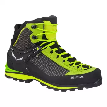 SALEWA Crow GTX Zapatos de Senderismo - Cactus/Sulphur Spring - UK 7 (EU 40 2/3)