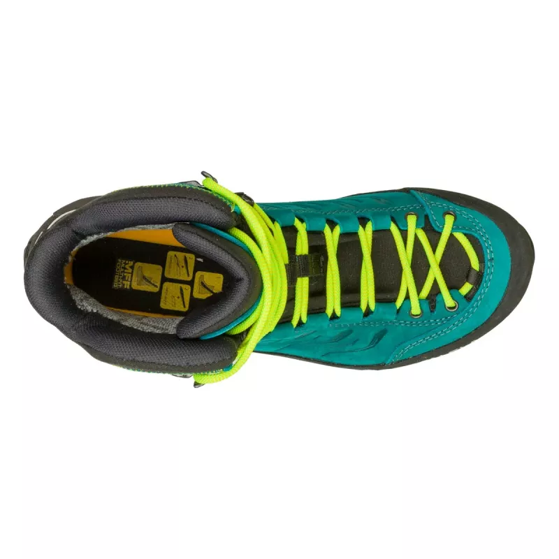 Salewa Rapace GTX Mujer Zapatos de Senderismo - Shaded Spruce/Sulphur Spring - UK 5 (EU 38)
