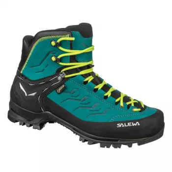 SALEWA Mujer Rapace GTX Botas de Trekking Alpino - Shaded Spruce/Sulphur Spring - UK 7.5 (EU 41)