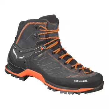 SALEWA Botas de senderismo MTN Trainer Mid GTX - Asphalt/Fluo Orange - UK 10.5 (EU 45)