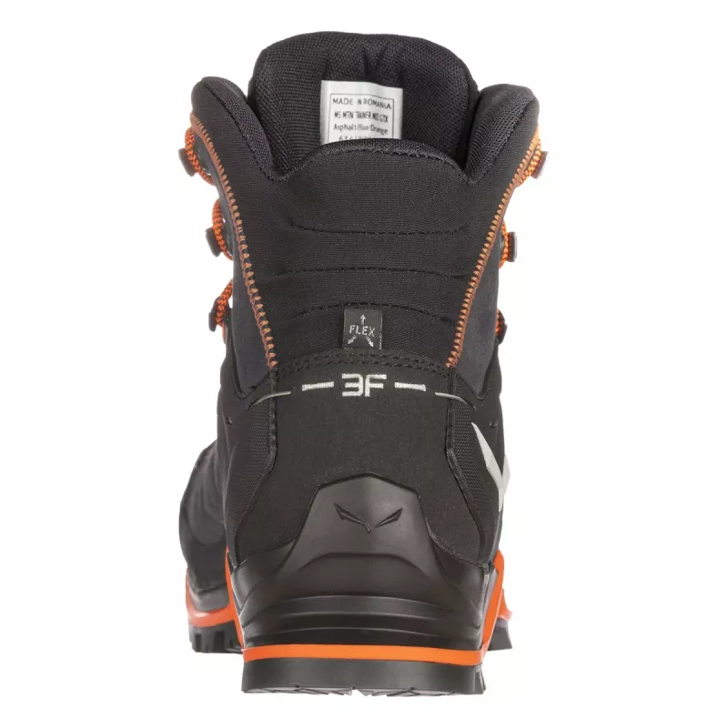 SALEWA Botas de senderismo MTN Trainer Mid GTX - Asphalt/Fluo Orange - UK 10.5 (EU 45)