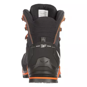 SALEWA Botas de senderismo Mountain Trainer Mid GTX - Asphalt/Fluo Orange - UK 11.5 (EU 46.5)