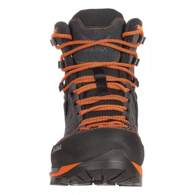 SALEWA Botas de senderismo Mountain Trainer Mid GTX - Asphalt/Fluo Orange - UK 11.5 (EU 46.5)