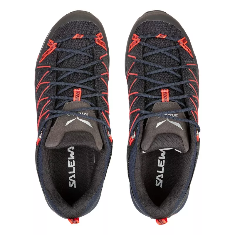 SALEWA MTN Trainer Lite zapatillas de senderismo para mujer - Premium Navy/Fluo Coral - UK 5.5 (EU 38.5)