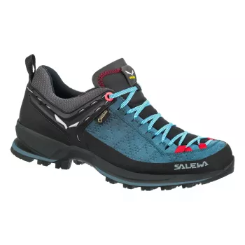 Salewa Mountain Trainer 2 GTX zapatillas de aproximación para mujer - Dark Denim/Fluo Coral, talla 37