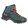 Salewa Women's Mtn Trainer Mid GTX Zapatillas de senderismo - Atlantic Deep/Ombre Blue - UK 4 (EU 36.5)