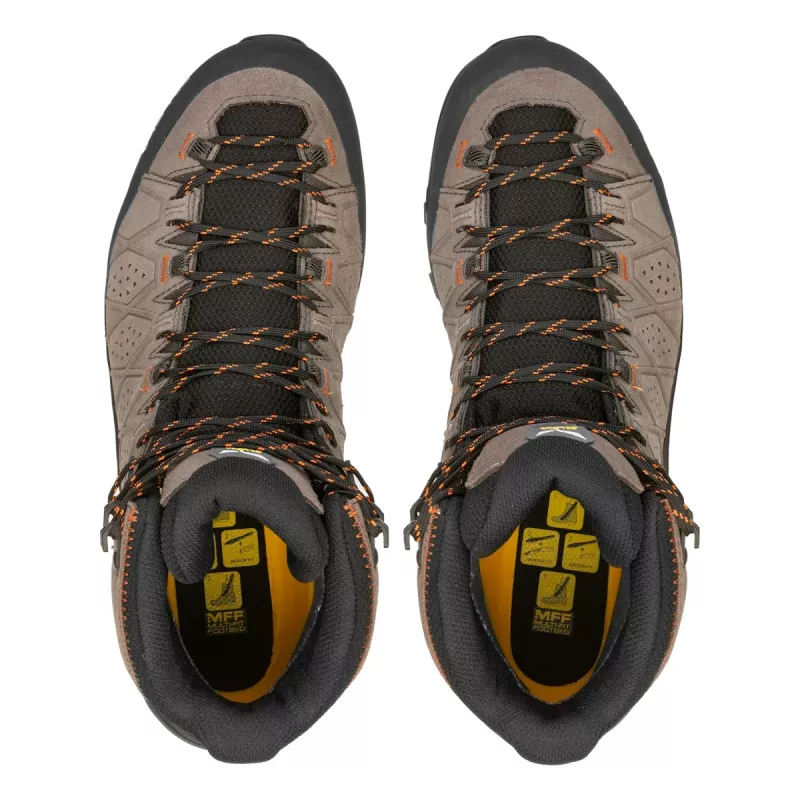 SALEWA Alp Trainer 2 Mid GTX Botas de senderismo - Walnut/Fluo Orange - UK 9 (EU 43)