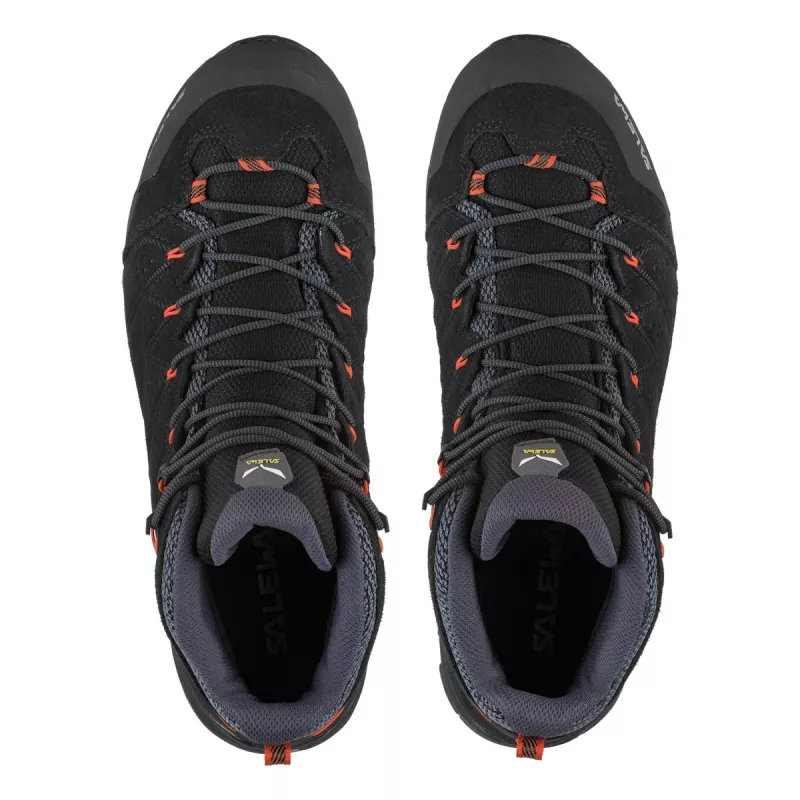 SALEWA Alp Mate Mid WP Botas de senderismo - Black Out/Fluo Orange - UK 11.5 (EU 46.5)