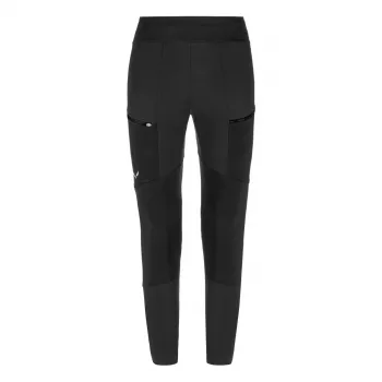 Salewa Puez Cargo Mallas para mujer Leggings - XS - Black Out