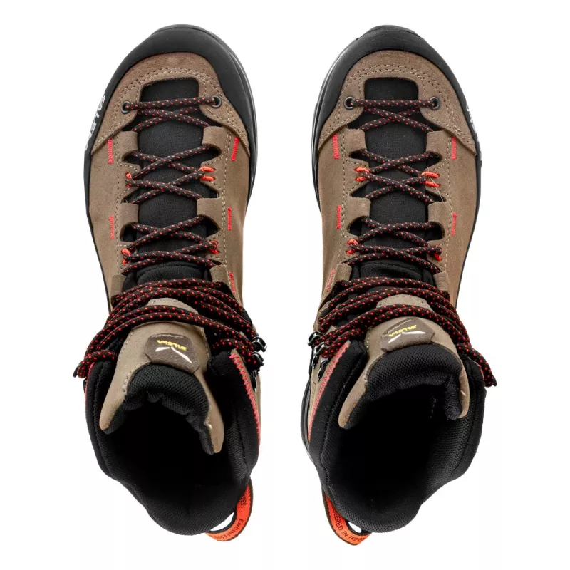 Salewa MTN Trainer 2 Mid GTX Botas de Senderismo para Mujer - Bungee Cord/Negro - UK 5.5 (EU 38.5)