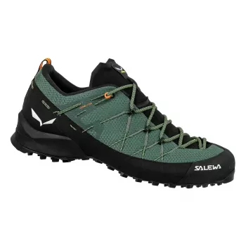 Salewa Wildfire Zapatillas de aproximación UK 10 EU 44.5 Raw Green-Black