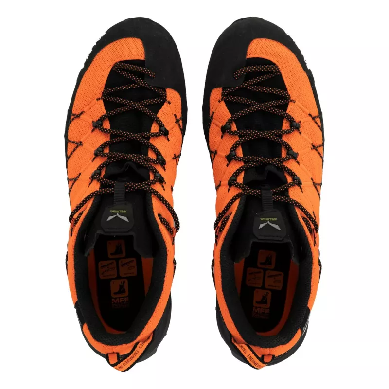 Salewa Wildfire 2 GTX Zapatillas de aproximación - Fluo Orange/Negro, talla EU 46,5