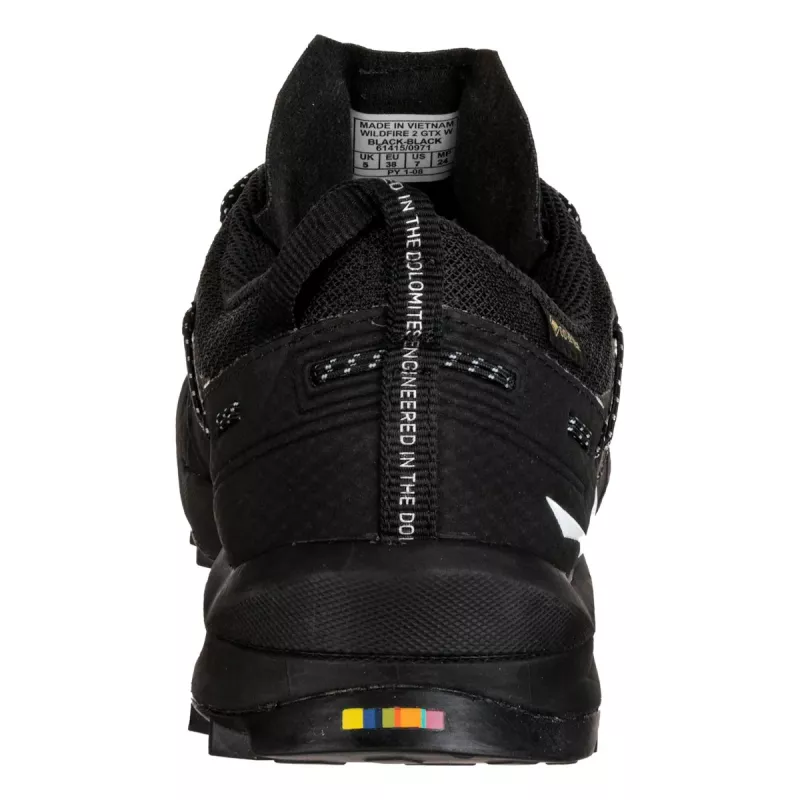 SALEWA Wildfire 2 GTX Zapatillas de senderismo para mujer - Negro - UK 4.5