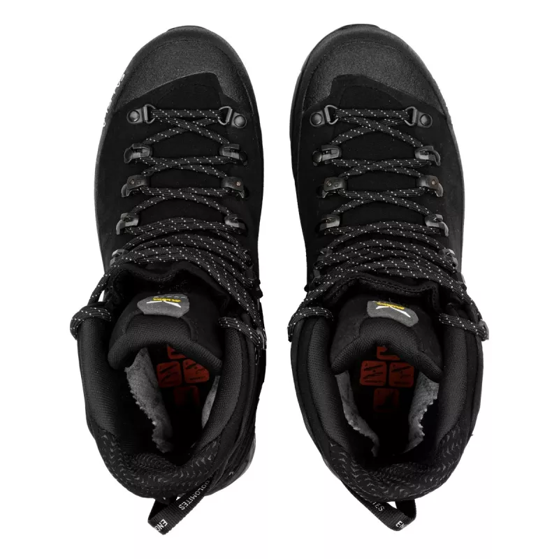 SALEWA Ortles Ascent Mid GTX Zapatos Negro-Negro UK 5 (EU 38)
