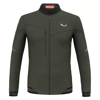 Salewa Pedroc PL 2 Chaqueta - Dark Olive - Talla M