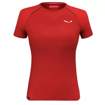 SALEWA Camiseta Pedroc Flame para mujer (talla S)