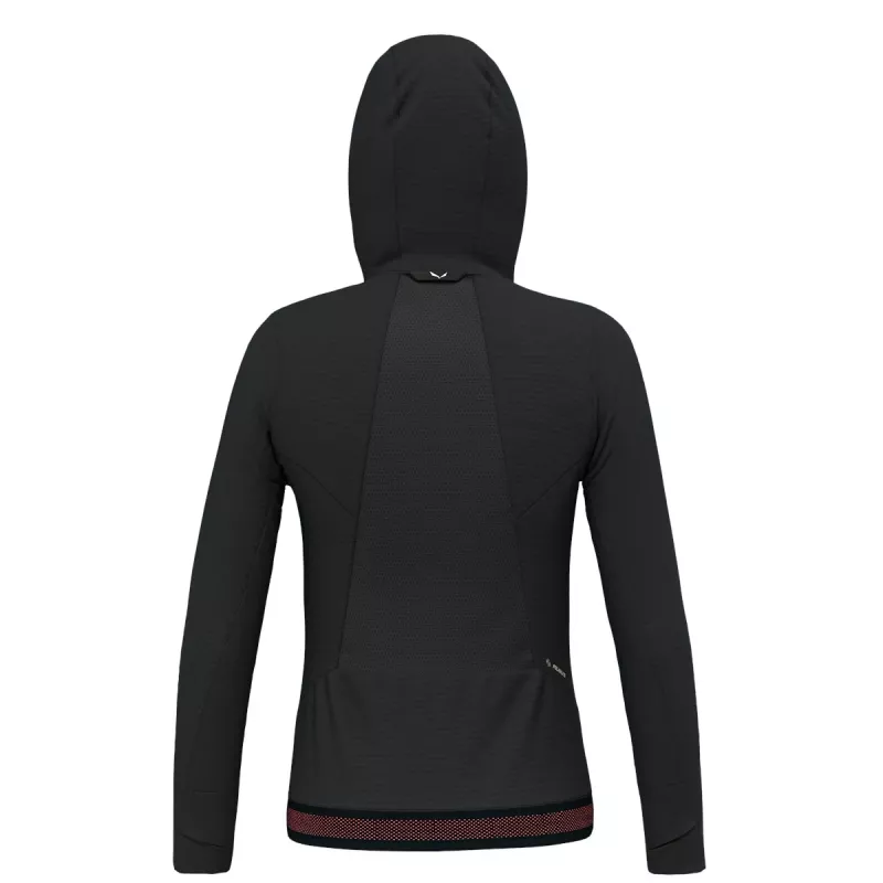 Salewa Pedroc PL chaqueta con capucha de mujer - Black Out, talla S