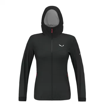 Chaqueta de mujer Salewa Puez Aqua 4 - Black Out