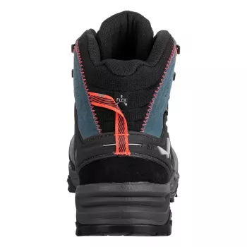 SALEWA Alp Trainer 2 Mid GTX Botas de montaña para mujer - Java Blue/Fluo Coral - UK 4 (EU 36,5)