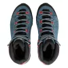 SALEWA Alp Trainer 2 Mid GTX Botas de montaña para mujer - Java Blue/Fluo Coral - UK 6 (EU 39)
