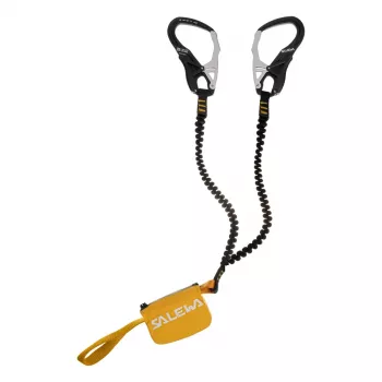 Salewa Lanyard Ergo Core negro-amarillo