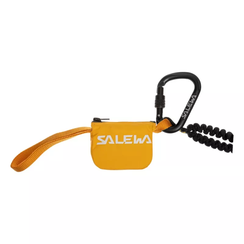 Salewa Lanyard Ergo Core negro-amarillo