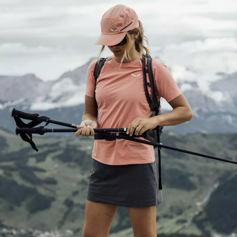 SALEWA Puez Aluminum Poles Pro negro
