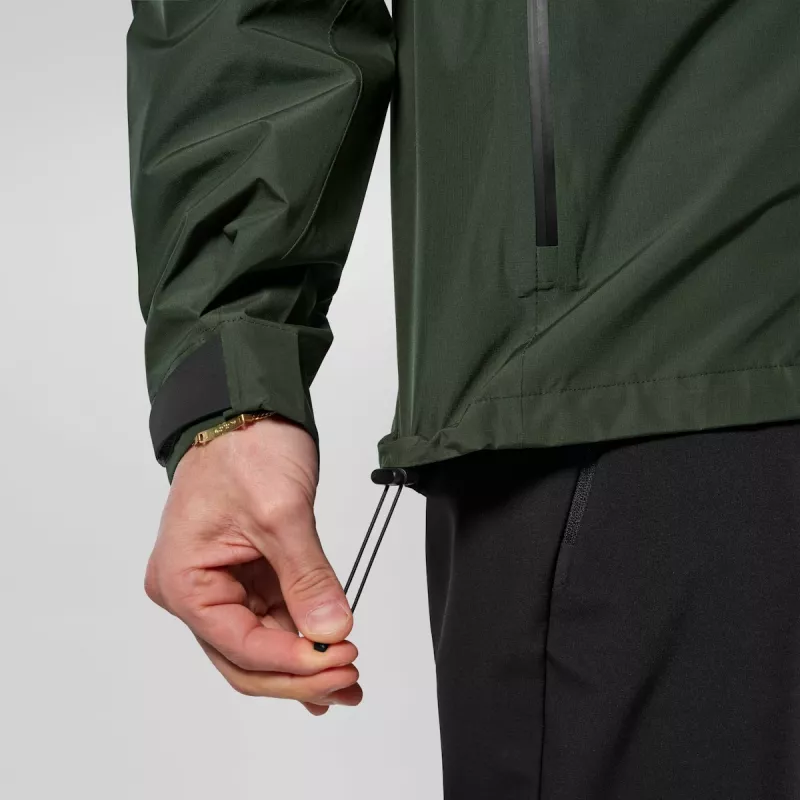 Chaqueta Salewa Puez Aqua 4 PTX 2.5L - Dark Olive, talla M