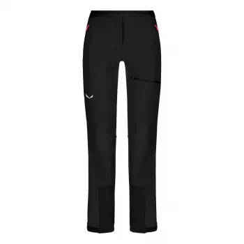 Pantalón de travesía para mujer Salewa Sella DST, talla XS, negro Out