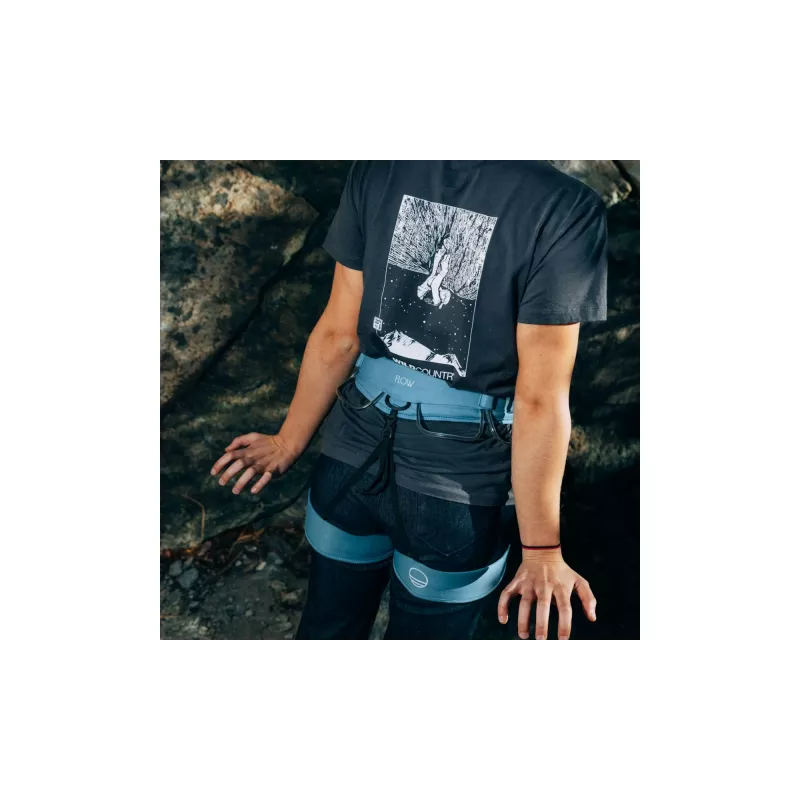 Wild Country Flow 2.0 arnés de escalada para mujer, Deepwater/Petrol, M